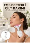 Cilt Yenileyici Şarjlı Güzellik Aleti – Pozitif/Negatif İyon, Titreşimli Masaj ve Kırmızı-Mavi-Yeşil-1