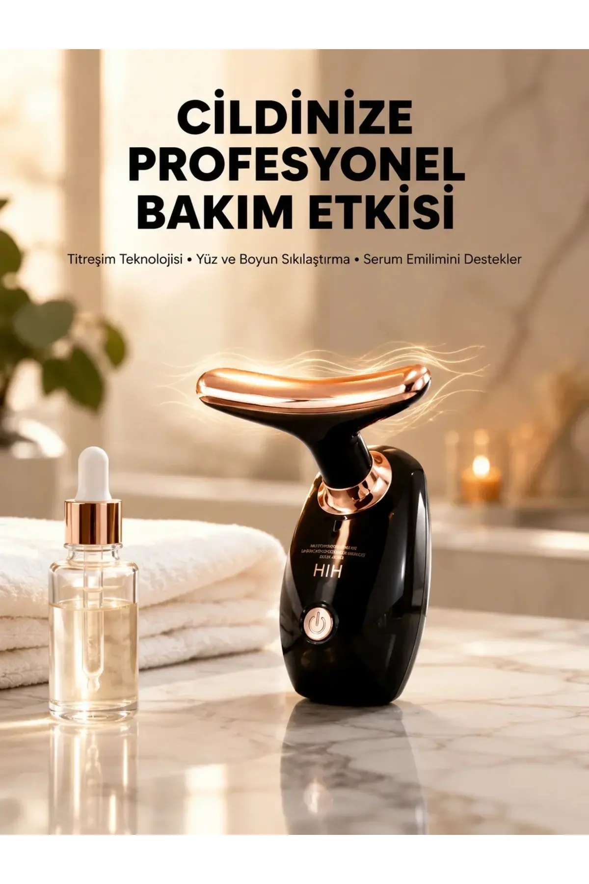 Cilt Gençleştirme ve Sıkılaştırma Cihazı Kolajen Artırıcı Titreşimli