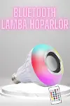 Bluetooth Hoparlör Akıllı Rgb Led Işık Renk Değiştirme Ses Bombası Ampül Görünümlü-2