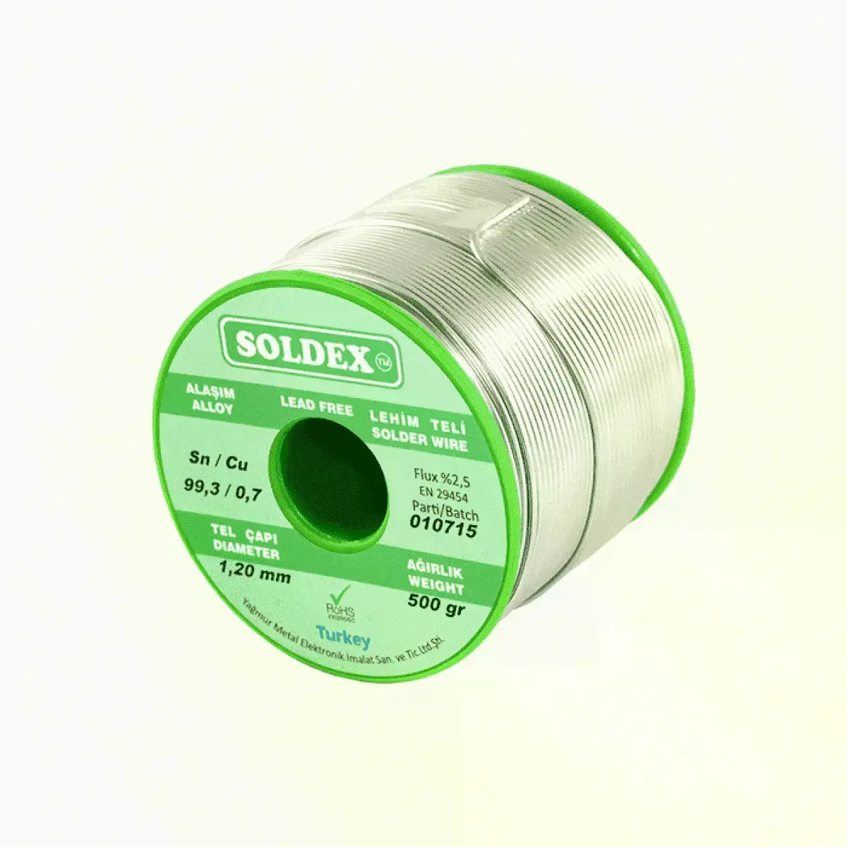 Scn100 Gümüşsüz Özel Alaşım Lehim Teli 500 Gr - 2 Mm