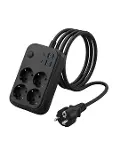 Çoklu Priz ve USB Şarj Ünitesi 4 Soket 2 Type C Güvenli Enerji Yöneti-2