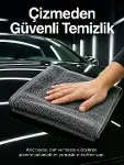 Mikrofiber Araç Temizlik Bezi 50x70 cm Oto Yıkama Sonrası Kurulama ve Parlatma Bezi-1