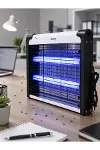 Elektrikli UV LED Sinek Öldürücü Sessiz Çalışan Etkili Böcek Tuzağı-5