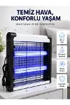 Elektrikli UV LED Sinek Öldürücü Sessiz Çalışan Etkili Böcek Tuzağı-1
