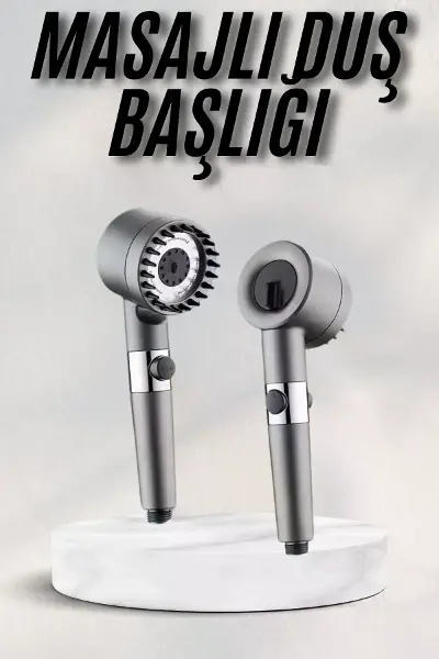 Yeni Masaj Etkili Nesil Filtreli Duş Başlığı Fıskiyesi Duş Banyo