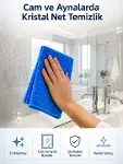 Mikrofiber Temizlik Bezi İz ve Leke Bırakmayan Çok Amaçlı Ev Temizlik Bezi 40x40-1
