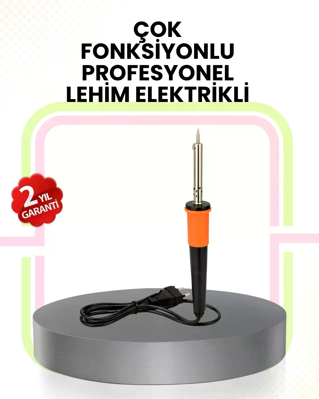 Paslanmaz Çelik Isıtma Çekirdekli Lehimleme Havyası