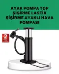 Çok Amaçlı Ayak Pompası Dayanıklı Pratik Hava Pompası-1