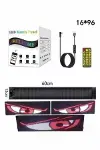 Digital Araba Yazısı Ekran Matrix En Büyük Boy Matrix LED Panel 19*96 pıxel-4