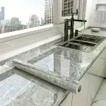 Mermer Desenli Sticker Folyo Atina Grisi 60CM*5MT-1