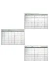 Manyetik Yapışkanlı Bir Aylık Program Planlayıcı Takvim 85x56 cm-4