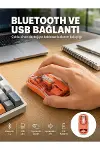 Kablosuz Bluetooth Mouse Şık ve Sessiz Ofis Tasarımı Yeni Nesil-1