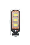 Sensörlü Güneş Enerjisi İle Şarj Olabilen Duvara Monte Solar Aydınlatma GL-84069-3