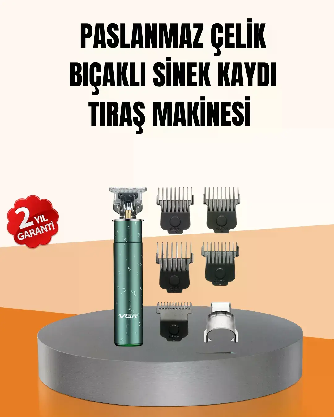 USB Hızlı Şarjlı 3 Saat Kullanımlı Saç Kesme Makinesi