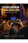 2.4 İnç HD Renkli Ekranlı 500-in-1 Taşınabilir Retro Oyun Konsolu, Kablolu TV Bağlantısı ve Uzun Pil-1