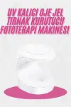 Kalıcı Oje Kurutucu Mini UV Işınlı Taşınabilir Hızlı ve Pratik Oje Kurutucu-2