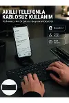 Taşınabilir Katlanabilir Bluetooth Klavye iOS Android Windows Uyumlu-1
