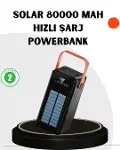 Powerbank Hızlı Şarj Solar Güneş Enerjili Çok Girişli-1