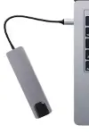 Usb Type-c Hub Dönüştürücü Çevirici Çoklayıcı Macbook Çevirici 8 Portlu-3