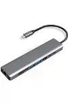 Type-c To Hdtv Multifunction Adapter 8 Port Kablo-1