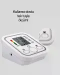 2 Kullanıcı Hafızalı USB Uyumlu Tansiyon Ölçer-2