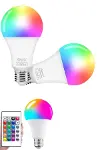 Ayarlanabilir Parlaklık RGB Led Ampul Beyaz Lamba Ve Renkli Ampul-2