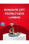 Sevgililer Günü İçin Romantik Çift Figürlü Dekoratif Gece Lambası-1