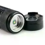 Cree Q5 Led Zoomlu Pilli Mini Feneri 14500 Pil İle Çalışma Özelliği-4