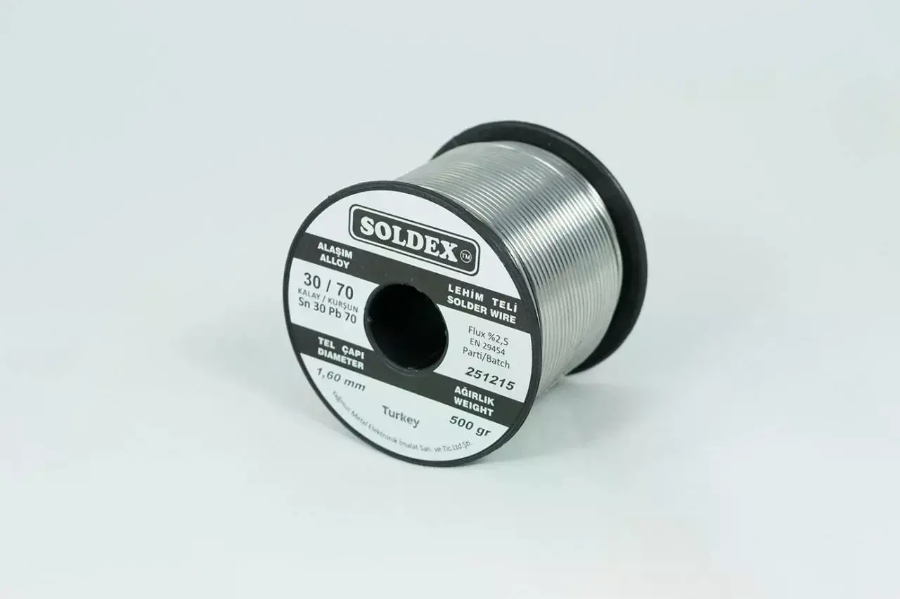 30-70 Lehim Teli 500 Gr 1,6 Mm