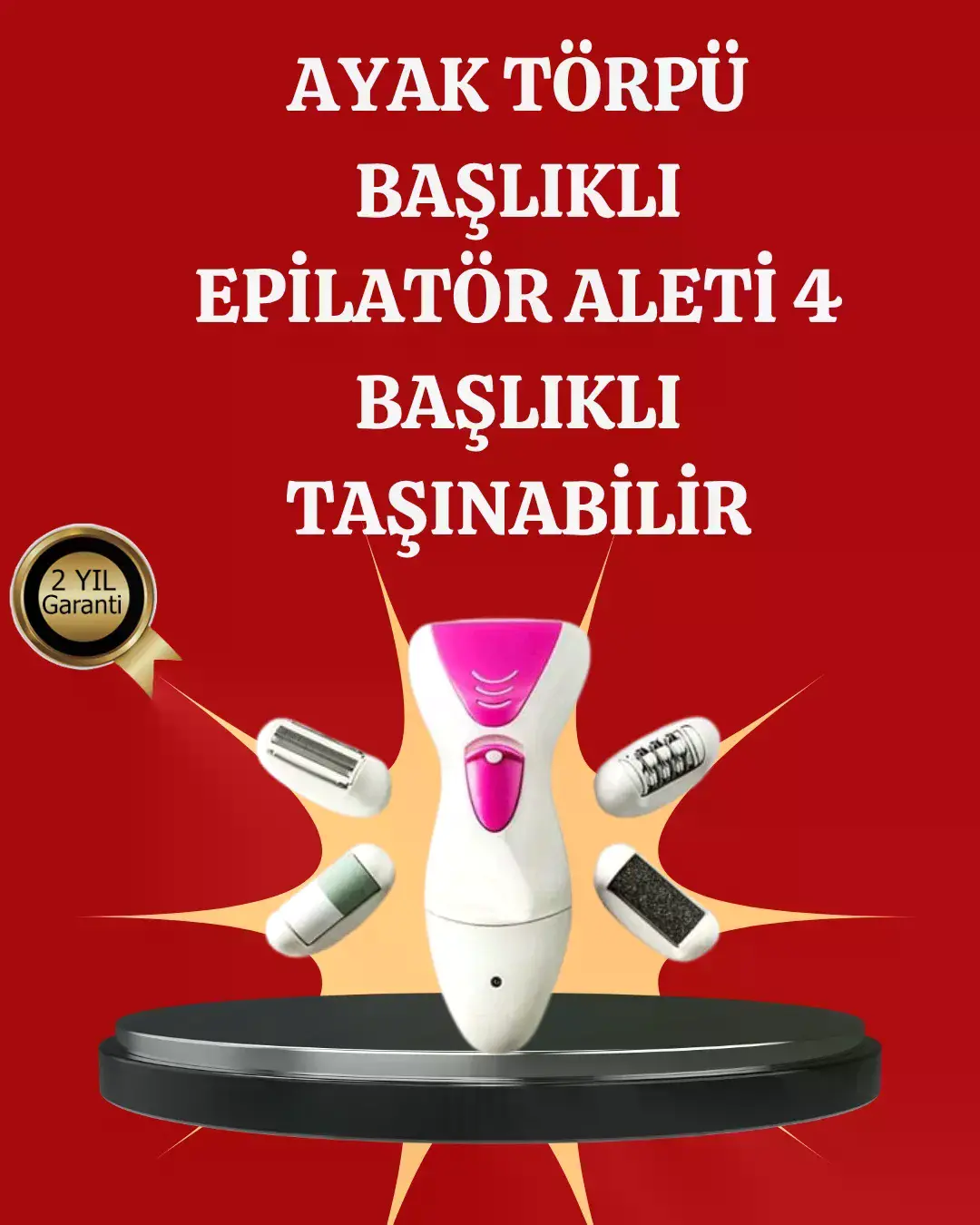 Çok Amaçlı Kadın Bakım Seti Epilasyon ve Törpü