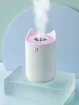 Hava Nemlendirici Buhar Makinesi Aromaterapi LED Işıklı Oda Nemlendirici-3
