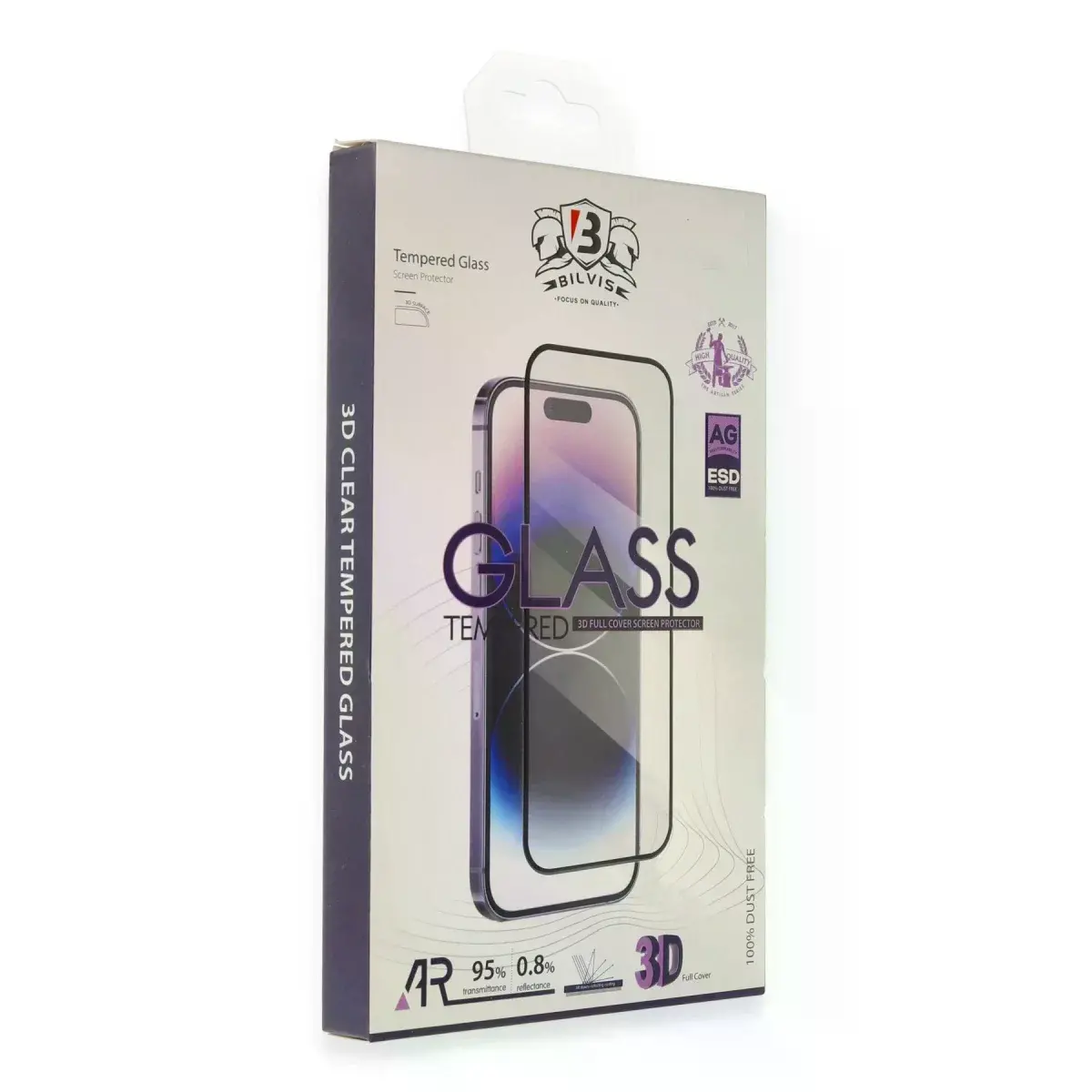 Apple İphone 14 Pro Bilvis 3d Cam Ekran Koruyucu