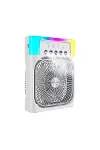 Su Buharlı Mini Klima Fan RGB Işıklı Taşınabilir Serinletici-2