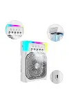 Su Buharlı Mini Klima Fan RGB Işıklı Taşınabilir Serinletici-4