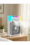 Su Buharlı Mini Klima Fan RGB Işıklı Taşınabilir Serinletici-1