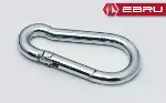 Yaylı Karabina, Çengel, Kanca 8mm - 25 Adet-1