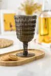 Allegra Füme Kadeh Bardak - 450 ml Tekli Akrilik Malzeme - Cam Değildir Kırılmaya Dayanıklı-2