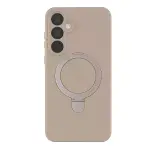 Samsung Galaxy A16 5g Regal Magsafe Standlı Kapak - Çöl Titanyum-2