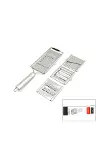 3'ü 1 Arada Metal Rende Seti (Rende, Soyacak, Dilimleme)-4