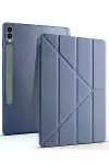 Samsung Galaxy X610 Tab S9 FE Plus 12.4 Kılıf Kalemlikli Mars Tablet Kılıfı - Lavender-1