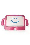 Samsung Galaxy Tab A9 Plus Kılıf Karakter Tablet Silikon - Pembe-1