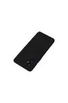 One Plus 9 Kılıf Nano içi Kadife Silikon - Siyah-3