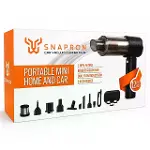 Snapron SNV-3002 80W 7.4V Şarjlı Mini Araç ve Ev Süpürgesi + Çift Filtrasyonlu Çok Fonksiyonlu Tezli-2