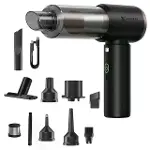 Snapron SNV-3002 80W 7.4V Şarjlı Mini Araç ve Ev Süpürgesi + Çift Filtrasyonlu Çok Fonksiyonlu Tezli-1