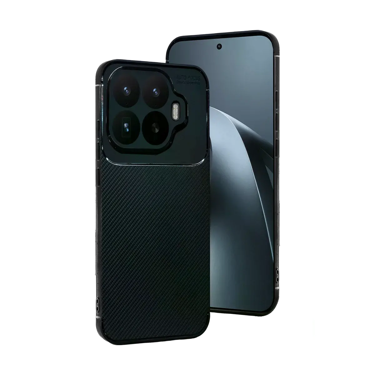 Xiao 17t Auto Focus Karbon Kapak - Siyah