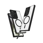 Samsung Galaxy S24 Ultra Kılıf Enka Magsafe Silikon Kılıf - Siyah-1
