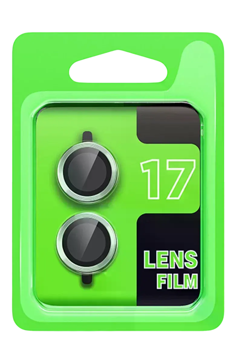 Apple iPhone 17 Raze Metal Kamera Lens - Açık Yeşil