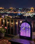 Şarjlı UV Sivrisinek Öldürücü Lamba Sessiz ve-1