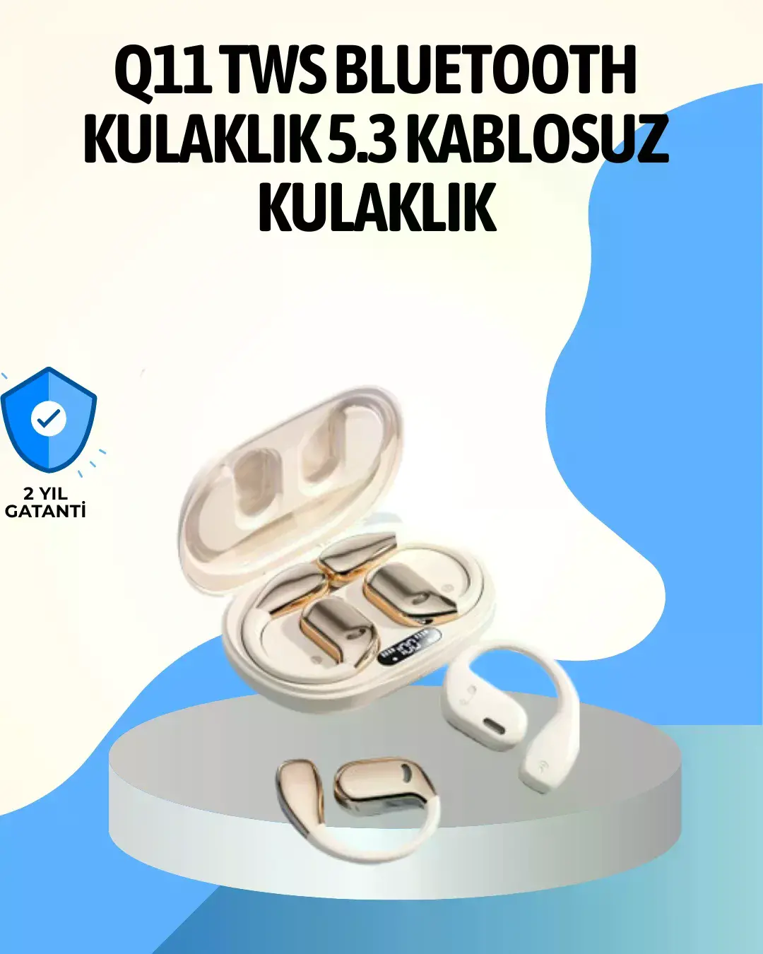Hızlı Şarj Destekli Kablosuz Çeviri Kulaklığı