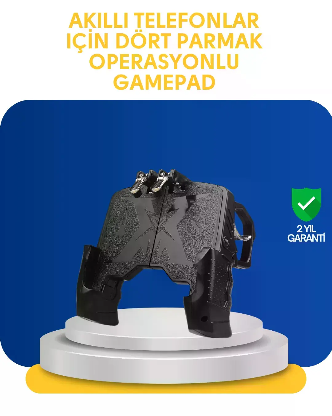 Gerçekçi Oyun Deneyi Sunan Dört Parmak Mobil Gamepad